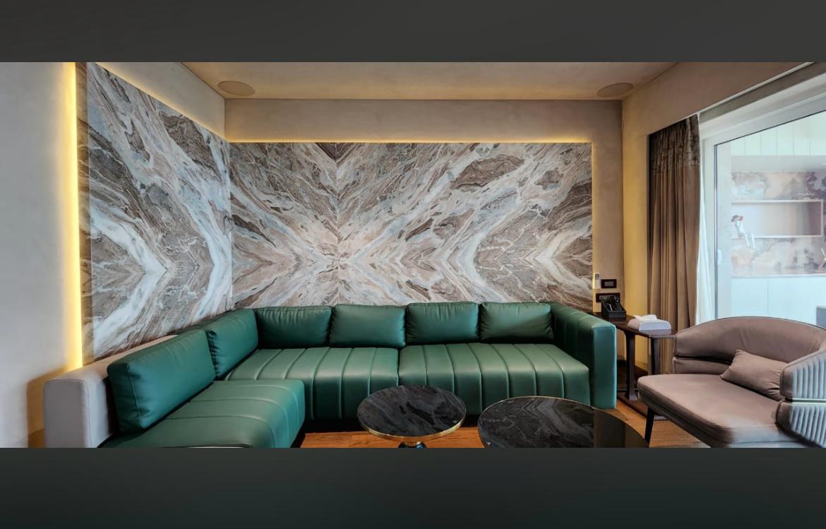 Interior space designed and executed by Bhooresh — Aasva partner portfolio