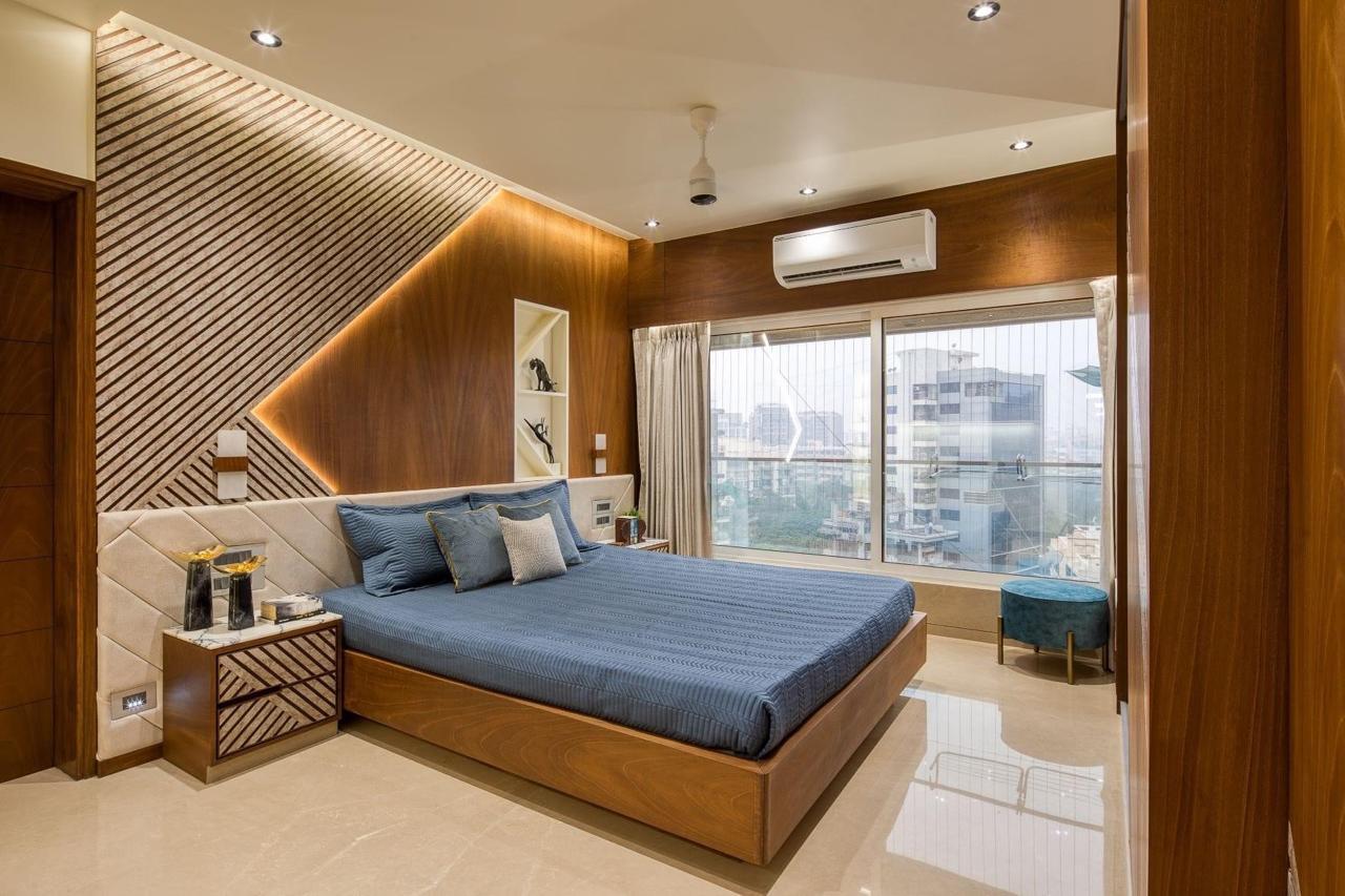 Finished interior space by Bhooresh reflecting Aasva's commitment to design fidelity