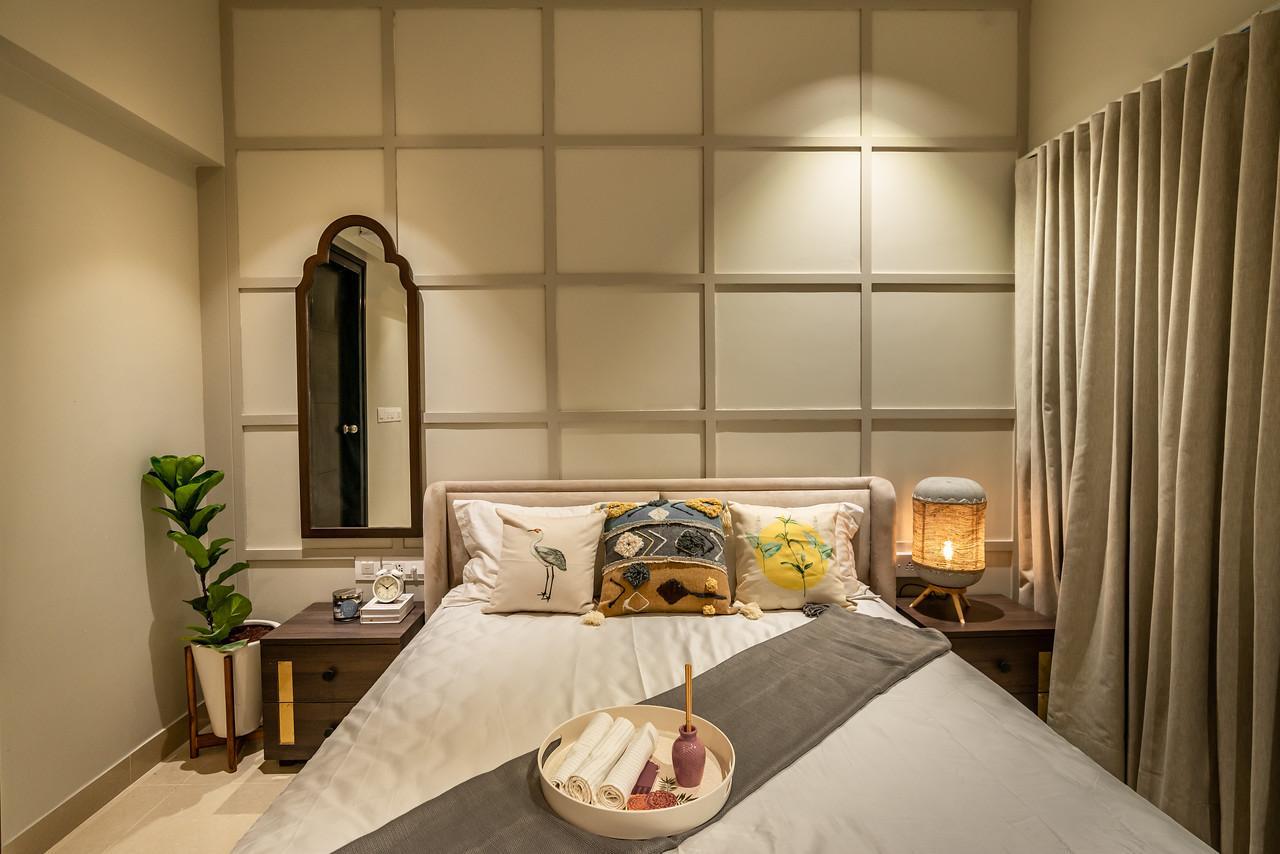 Living space transformed by Bhooresh with meticulous attention to design detail