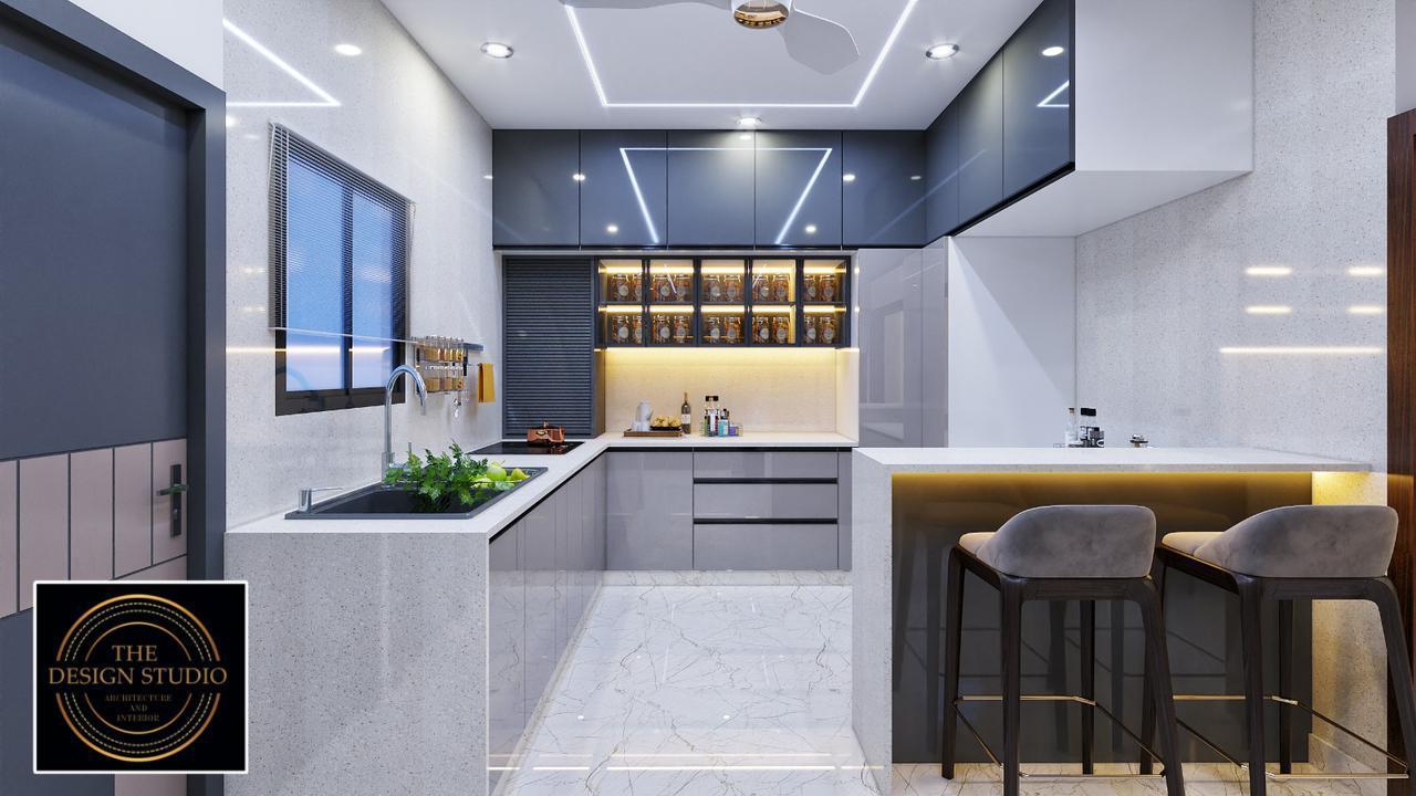Vinay Mehta project — Modern luxury kitchen interior design