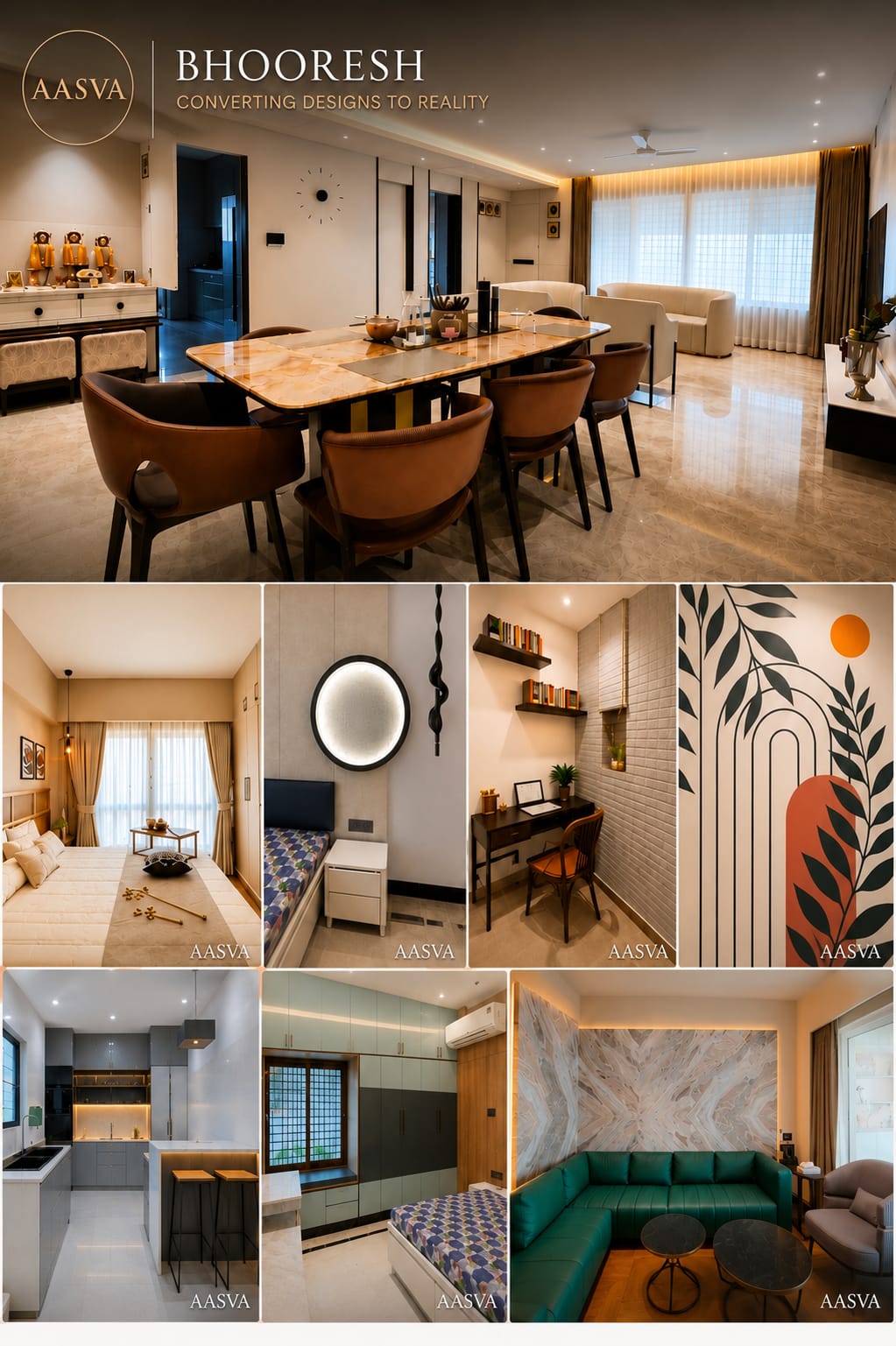 Partner portfolio: Bhooresh — Converting Designs to Reality — Aasva trusted partner