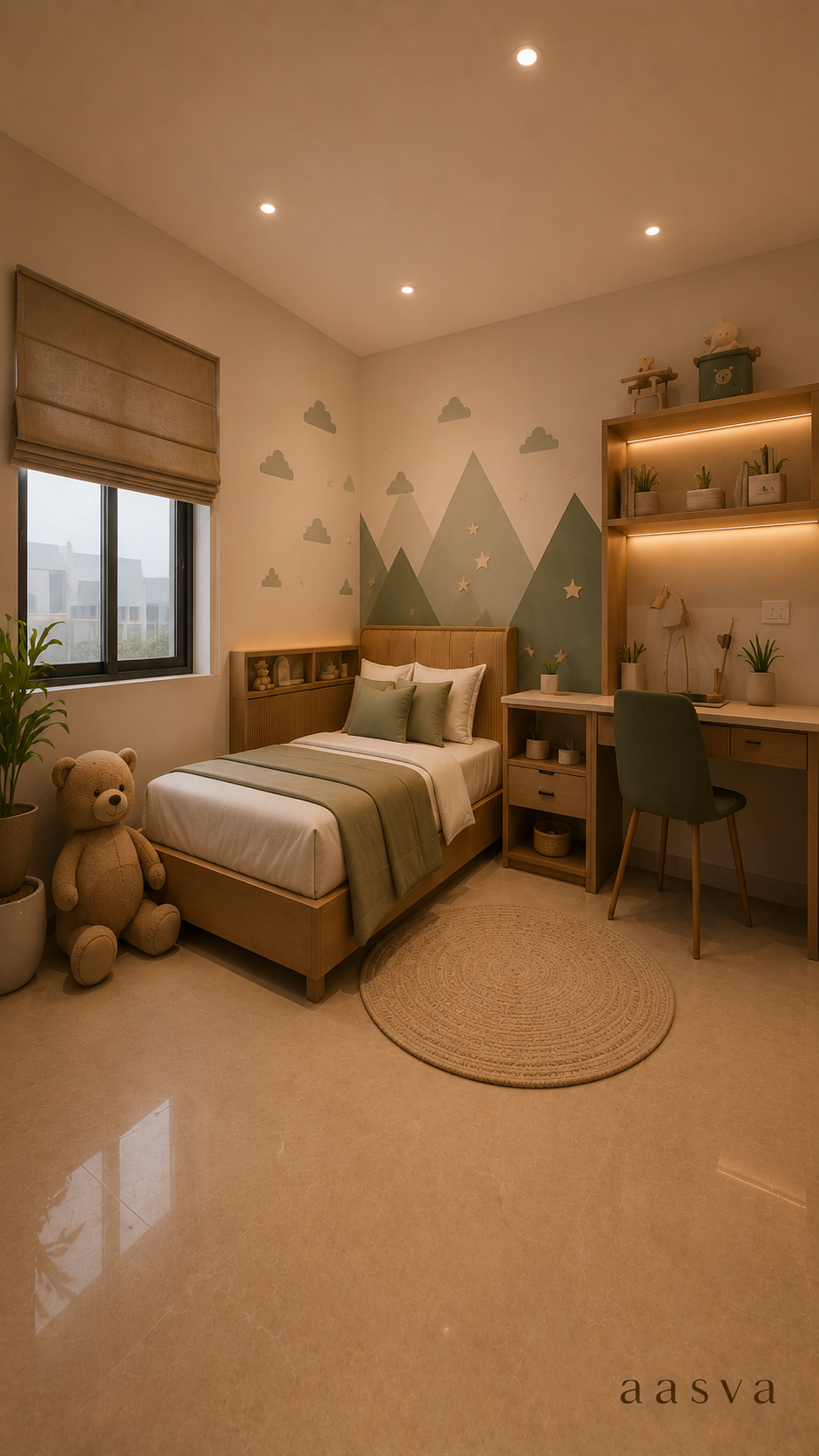 Interior design project: REFINED RESIDENCE — Spaces We Have Transformed space styled by Aasva